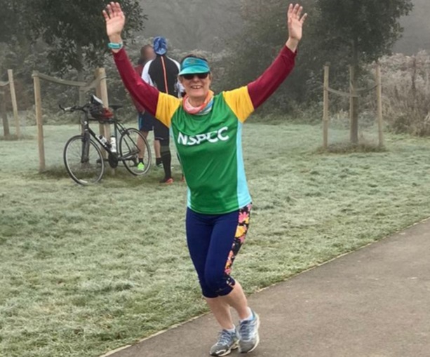 Running the London Marathon in aid of the NSPCC