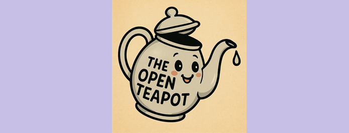 Invitation to Open Teapot