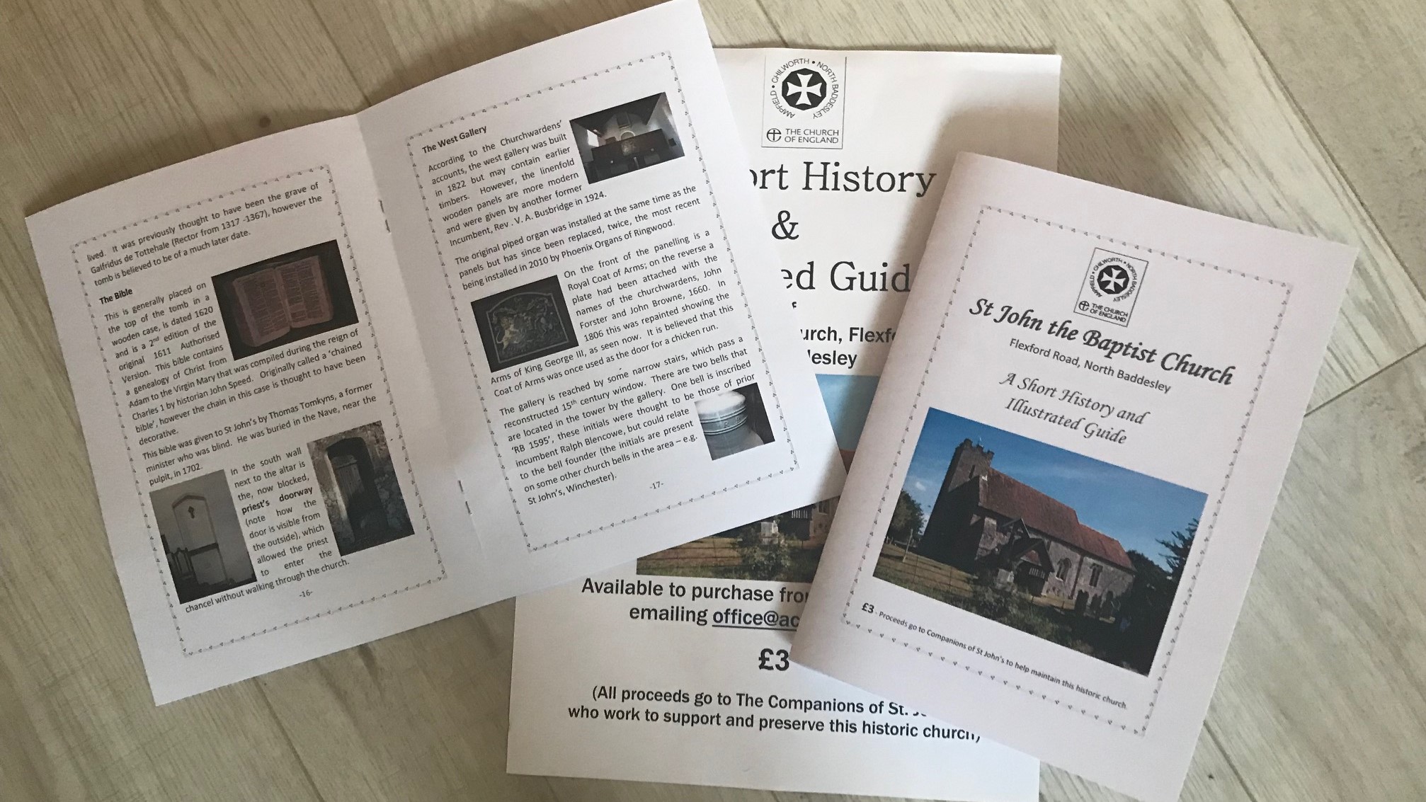 New guide books for St John's